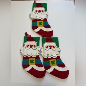 Michaels Ashland Stocking Set of 3 Identical New with Tags